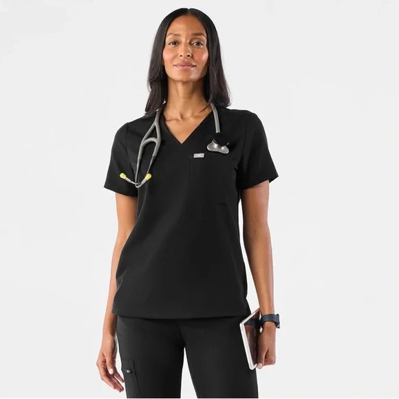 FIGS Catarina One Pocket Scrub Top - Picture 1 of 1